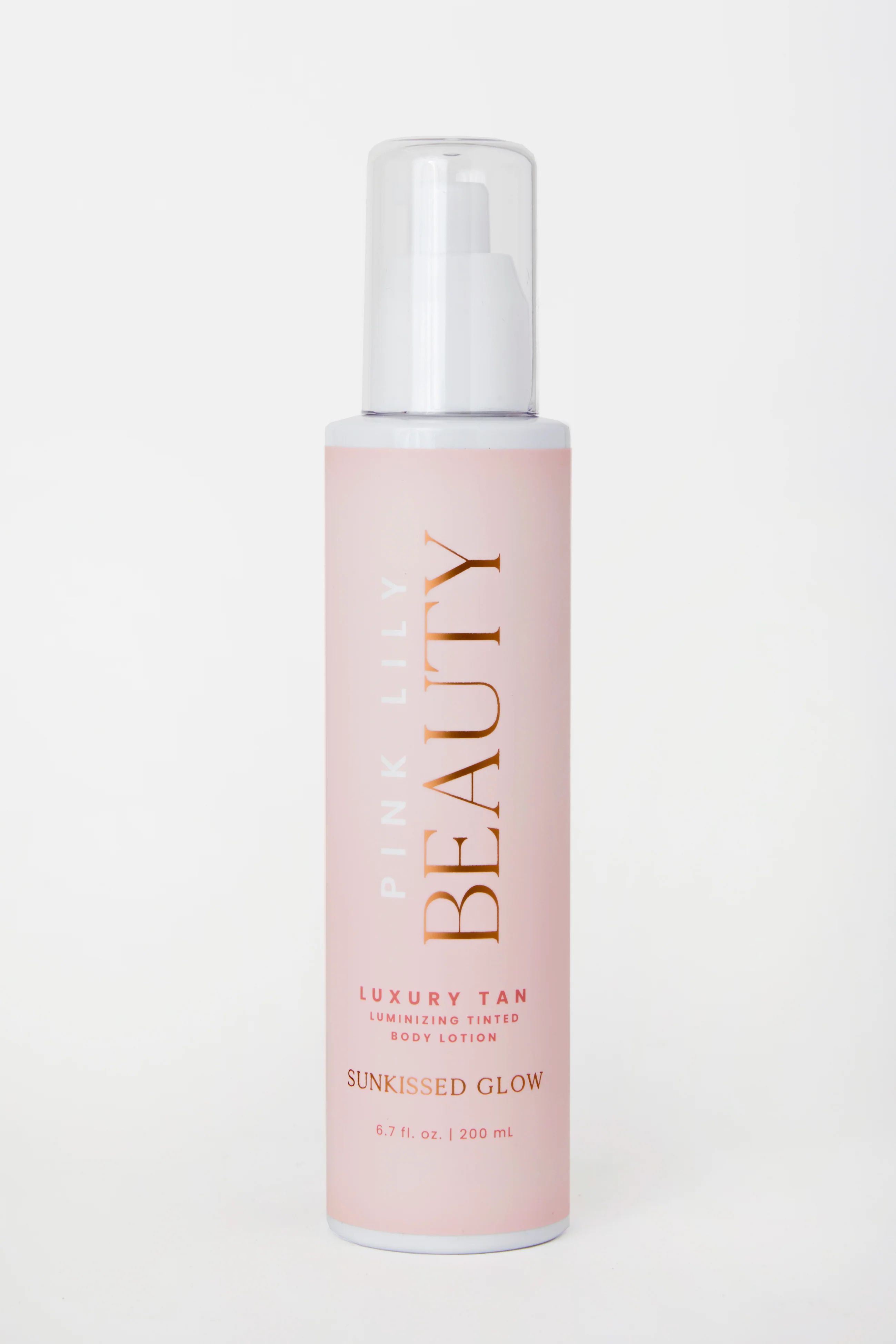 Pink Lily Luxury Tan Luminizing Body Lotion - Sunkissed Glow - Vegan and Cruelty Free | Pink Lily