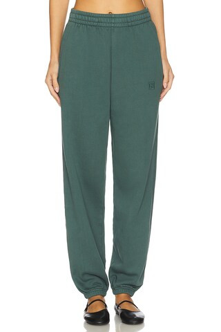ANINE BING Karter Monogram Jogger in Dark Teal from Revolve.com | Revolve Clothing (Global)