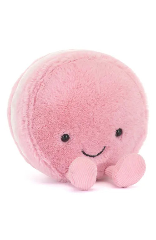 Jellycat Amuseables Mia Macaron Plush Toy in Pink at Nordstrom | Nordstrom