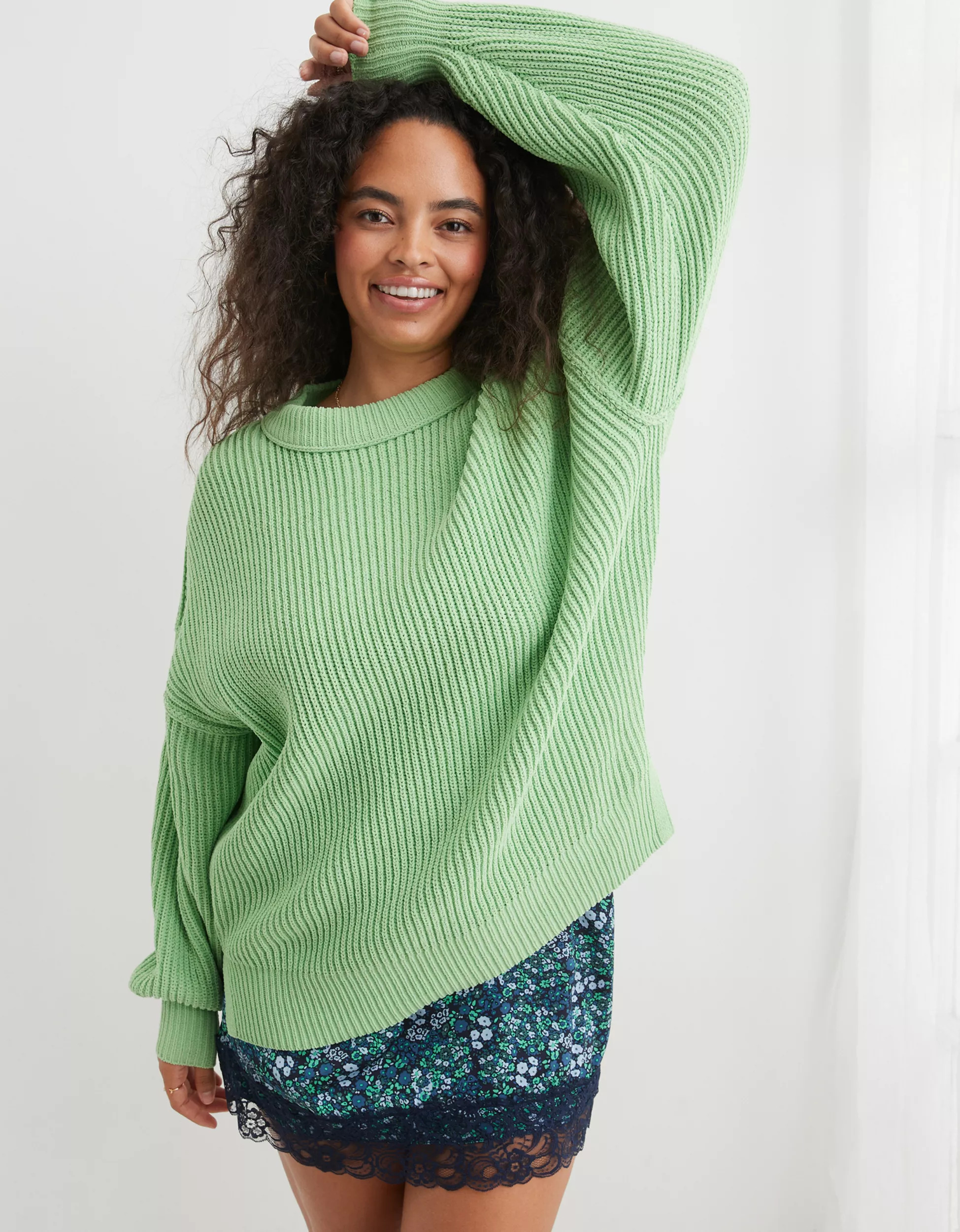 Aerie Beyond Chenille Sweater | American Eagle Outfitters (US & CA)