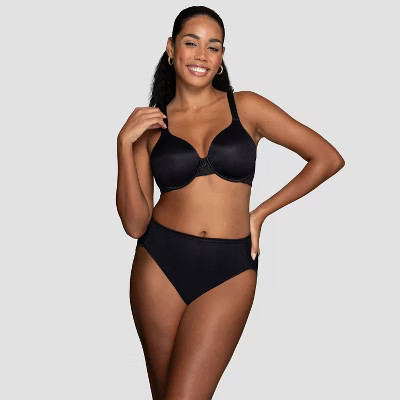 Vanity Fair Lingerie Women's Smoothing Underwire T-Shirt Bra Inspired By You - Black 42D | Target
