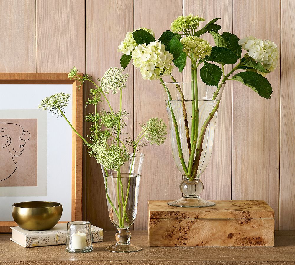 Glass Stem Vase | Pottery Barn (US)