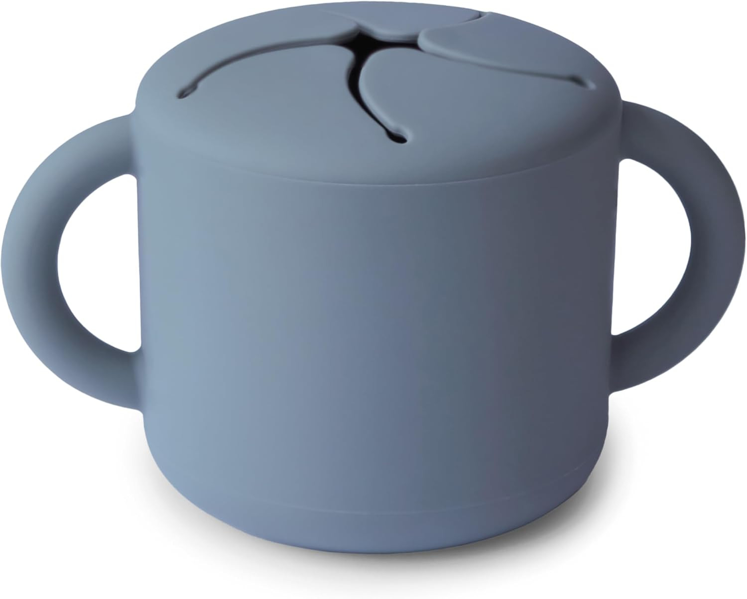 mushie Silicone Snack Cup | Spill Proof Food Container for Toddler and Baby (Tradewinds) | Amazon (US)