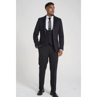 Oliver Three Piece Wool Slim Fit Dinner Suit | Debenhams UK