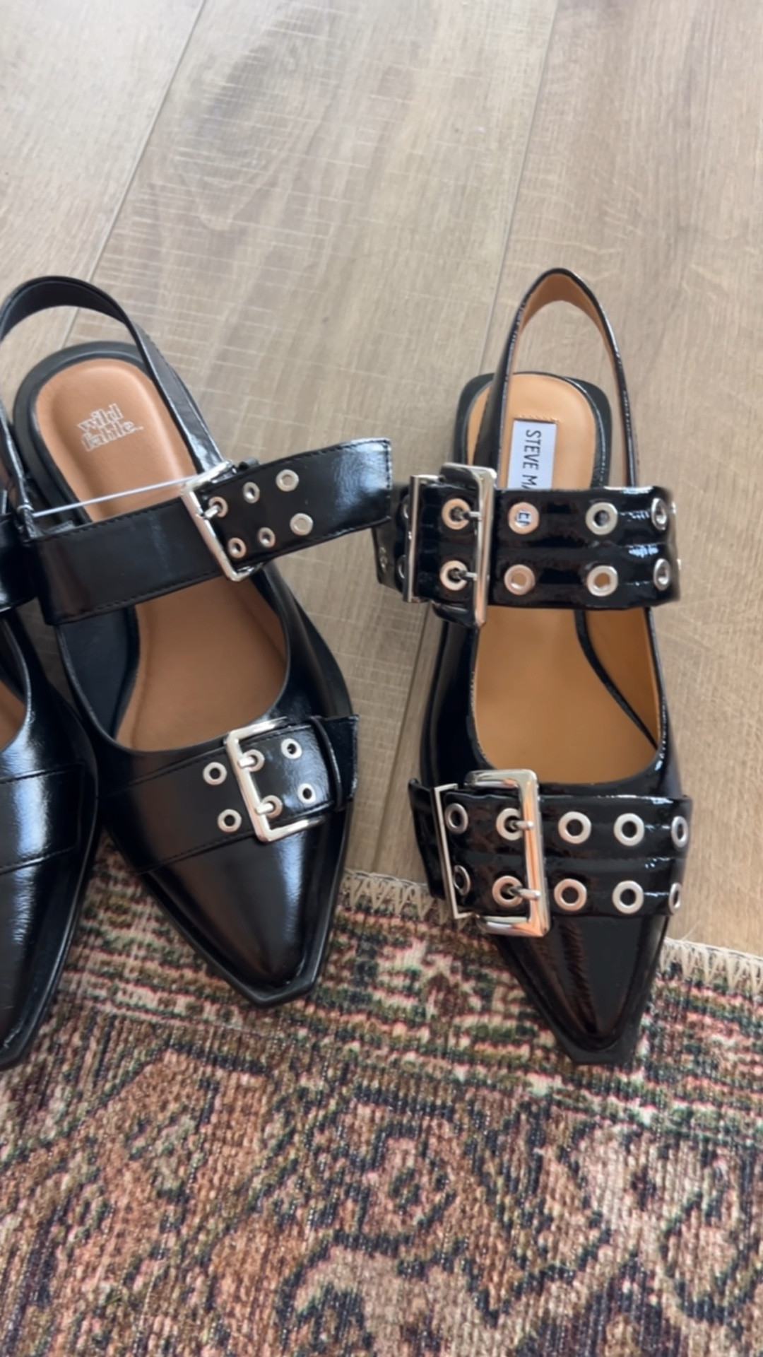 Sling back double buckle ballet flats, Steve Madden Graya, Target and Amazon look for less, shoe trend, ballet flats, pointy toe flats

#LTKFindsUnder50 #LTKShoeCrush #LTKStyleTip
