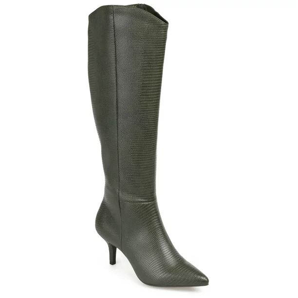 Brinley Co. Womens Tru Comfort Foam™ Extra Wide Calf Knee High Boot | Walmart (US)