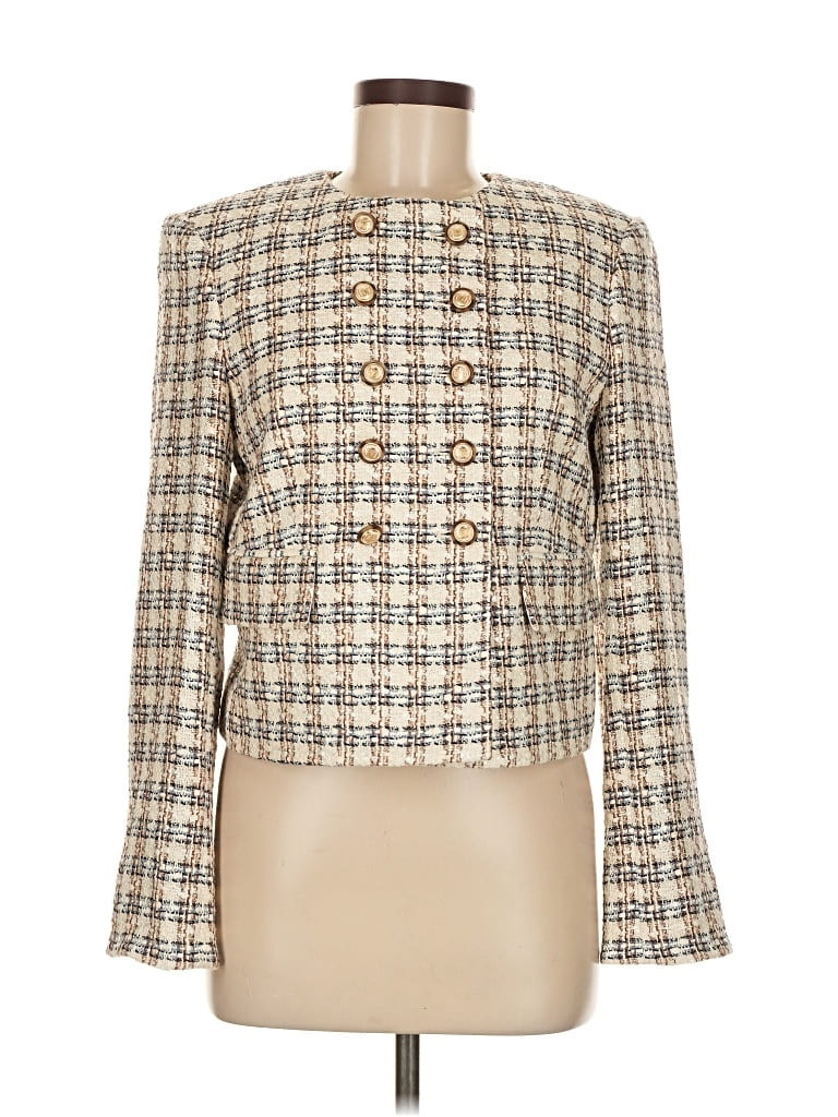 Veronica Beard Tweed Ivory Blazer Size 6 - 71% off | ThredUp (US)