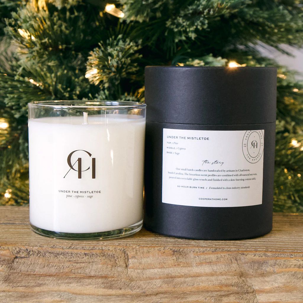 UNDER THE MISTLETOE SIGNATURE CANDLE | Cooper at Home