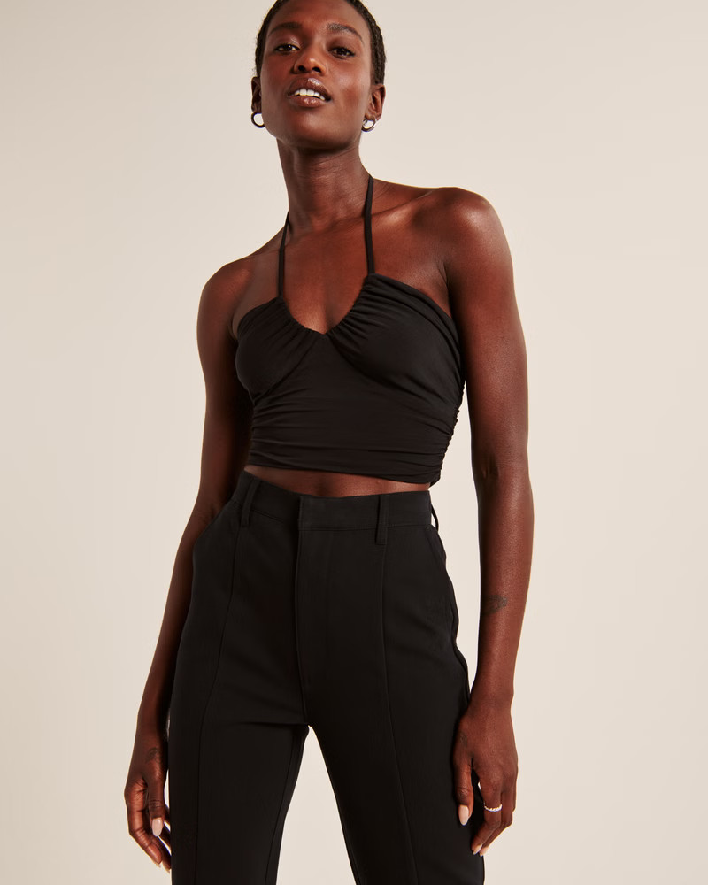 Women's Slinky Halter Top | Women's New Arrivals | Abercrombie.com | Abercrombie & Fitch (US)