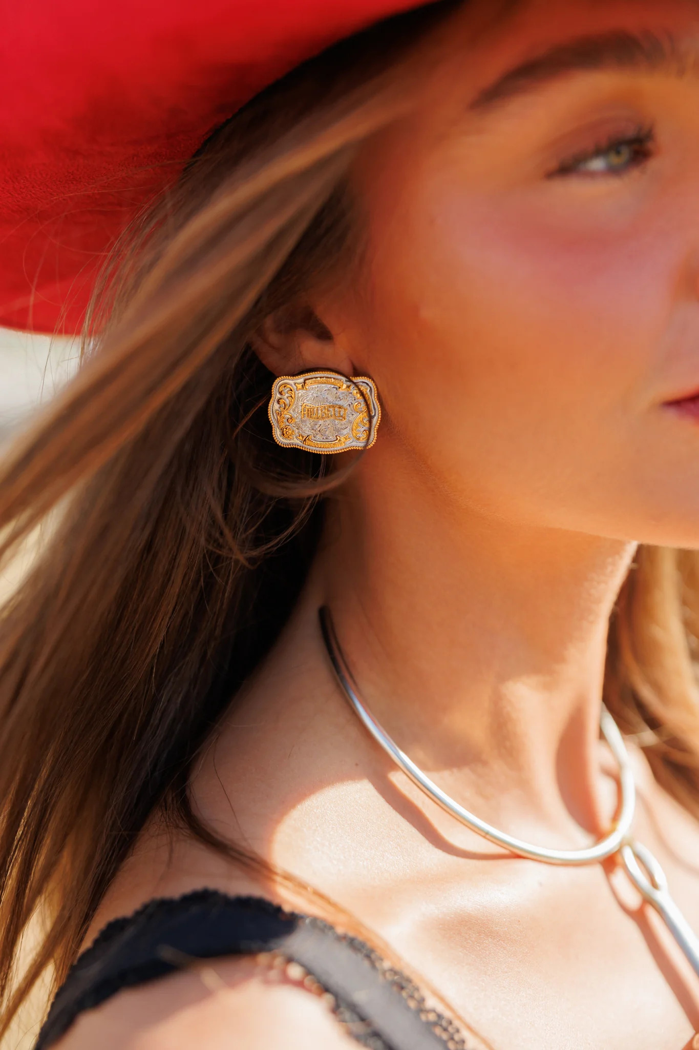 Rodeo Betty Earrings in 2 Sizes | Glitzy Bella