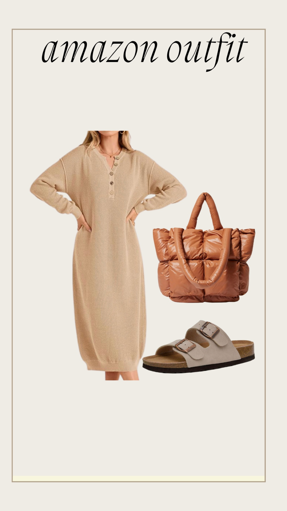 Amazon fall outfit!

Amazon fashion. Amazon fall outfit. Amazon outfit. Amazon finds. Amazon find. Amazon outfits. Puffer bag. 

#LTKstyletip #LTKfindsunder50 #LTKxPrime