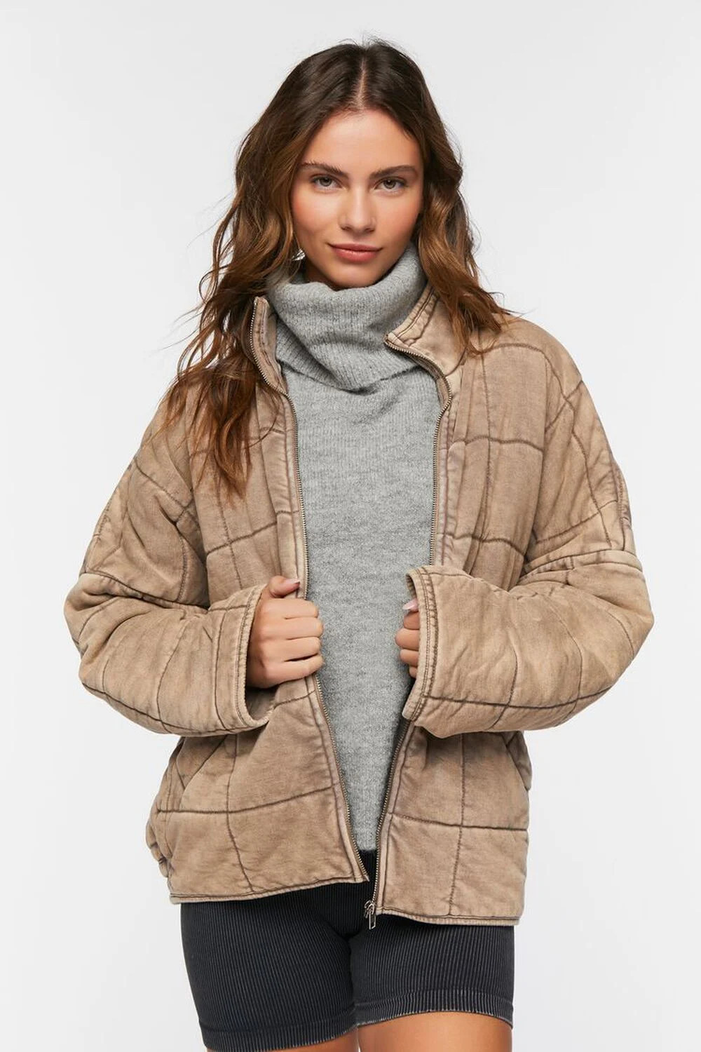 Quilted Zip-Up Jacket | Forever 21 (US)