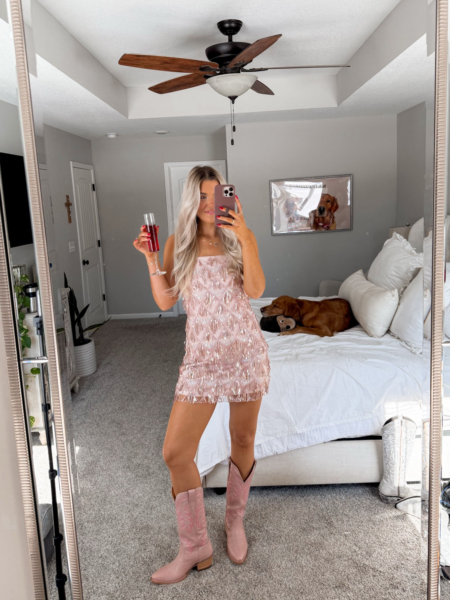 size small in sequin dress
size down half size in boots (use code KIRA10)

kelsea ballerini concert outfit 
sparkles 
sequins 
concerts 

#LTKParties #LTKSaleAlert #LTKFindsUnder50