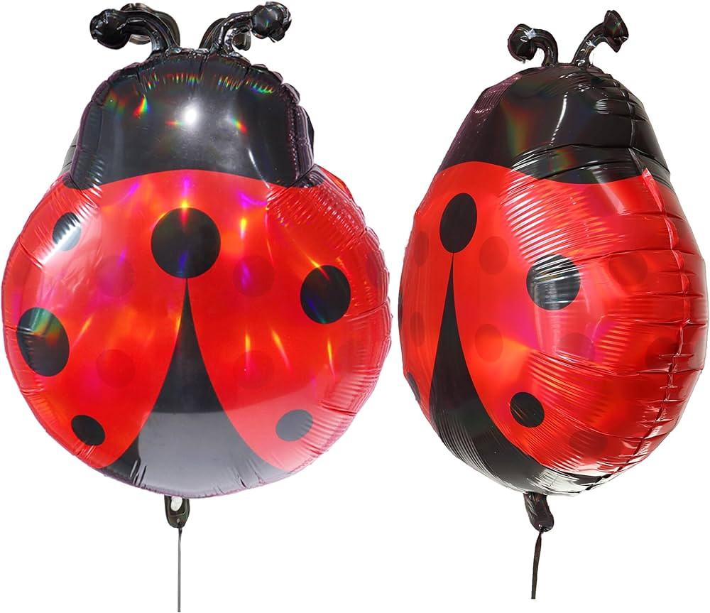 Ladybug Foil Balloon 24 * 19inch Ladybug Foil Balloons Perfect for Birthday Parties Baby Showers ... | Amazon (US)