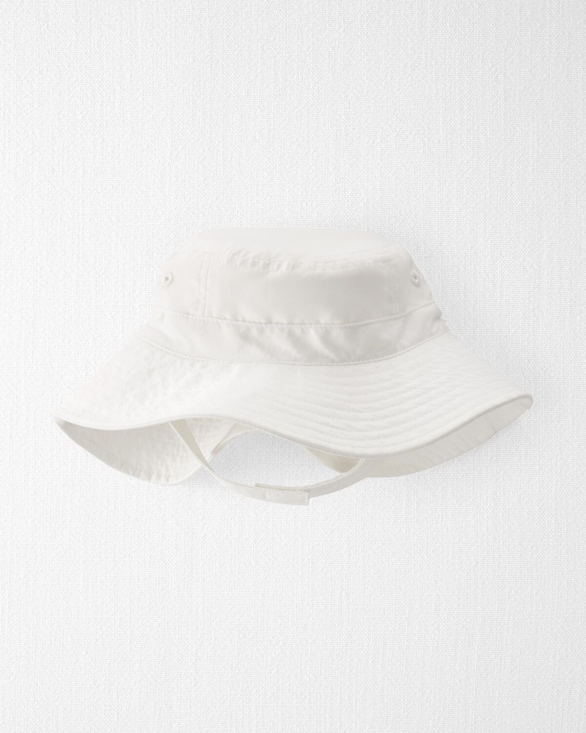 Ivory Baby Recycled Twill Swim Hat | carters.com | Carter's