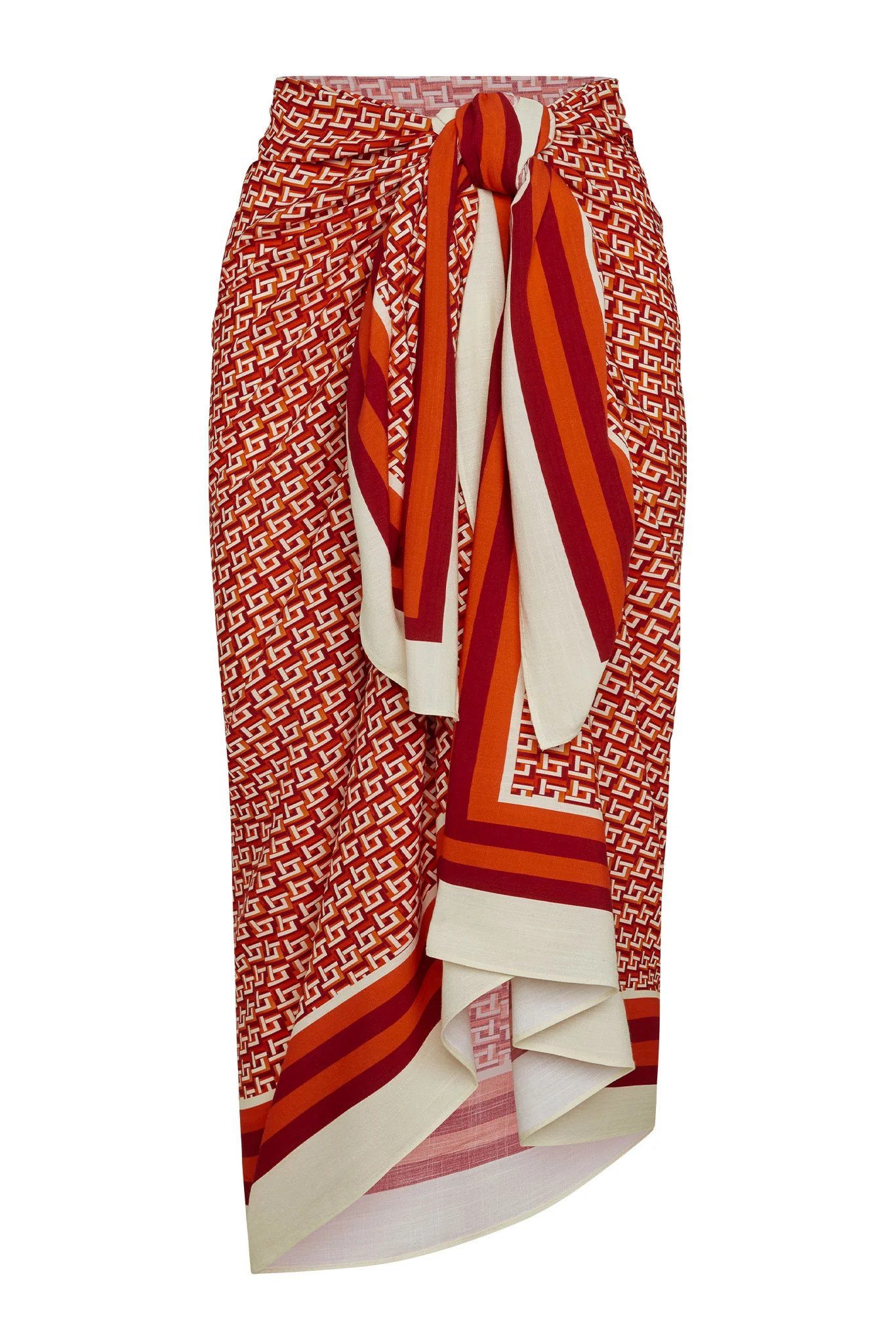 Marina Piccola Sarong - Lattice Geo | Monday Swimwear