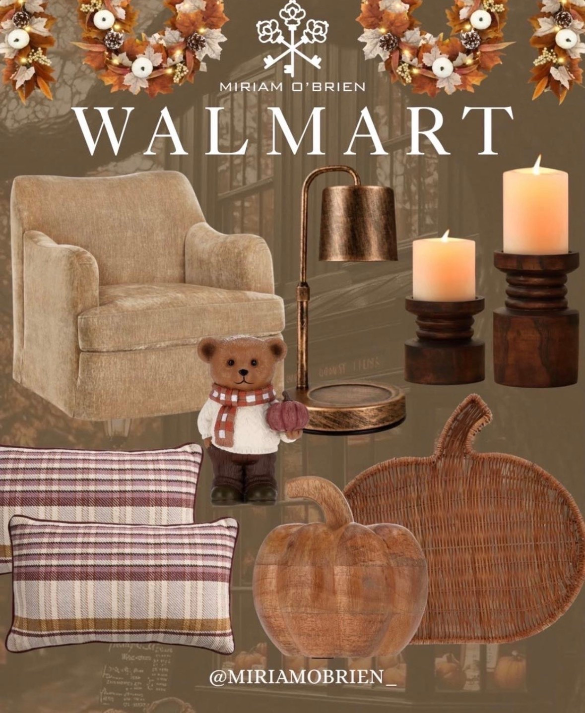 The coziest little fall finds from Walmart. 🍂🤎
From plaid pillows and pumpkins to cozy seating, candles, baskets, and warm wood accents — these pieces are perfect for making your home feel extra inviting this season.
I especially love how easy these are to mix into what you already have. ✨
Everything is linked on LTK!
Follow @miriamobrien on Instagram and TikTok 🤍
#LTKHome #LTKFinds #LTKShopping #LTKCreator #WalmartFinds #WalmartHome #WalmartDecor #FallHomeDecor #FallDecor #FallFinds #AutumnDecor #CozyHome #CozyDecor #PumpkinDecor #FallInspiration #HomeInspo #HomeDecorIdeas #AffordableHome #SeasonalDecor #ShopMyFinds