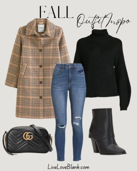 Fall outfit idea 
Walmart fashion
Abercrombie coat
Gucci bag
Nordstrom boots
@liveloveblank
#ltkfind



#LTKSeasonal #LTKstyletip #LTKU