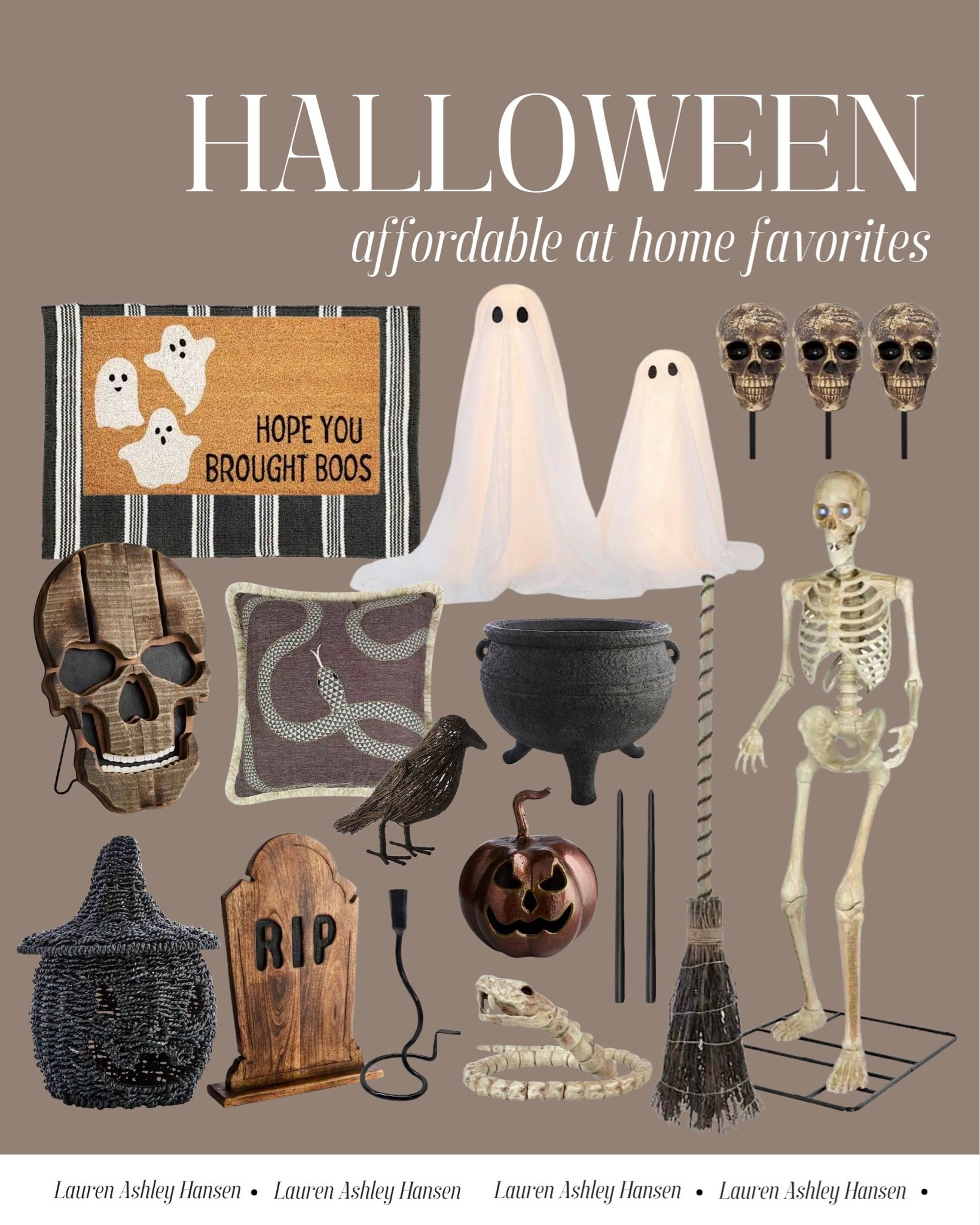 The Halloween finds from At Home are elevated, affordable, and so cute! I love the mix of indoor and outdoor styling favorites. Quality materials and affordable price points for an effortless and easy Halloween!

#LTKHome #LTKSeasonal