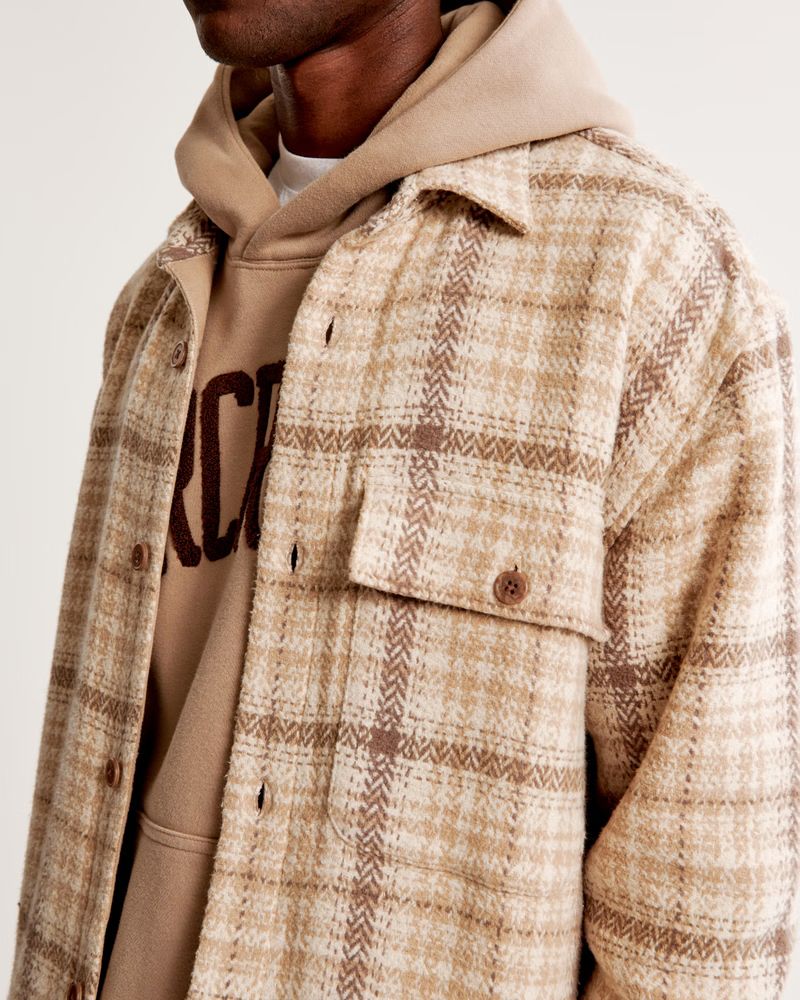 Heavyweight Flannel | Abercrombie & Fitch (US)