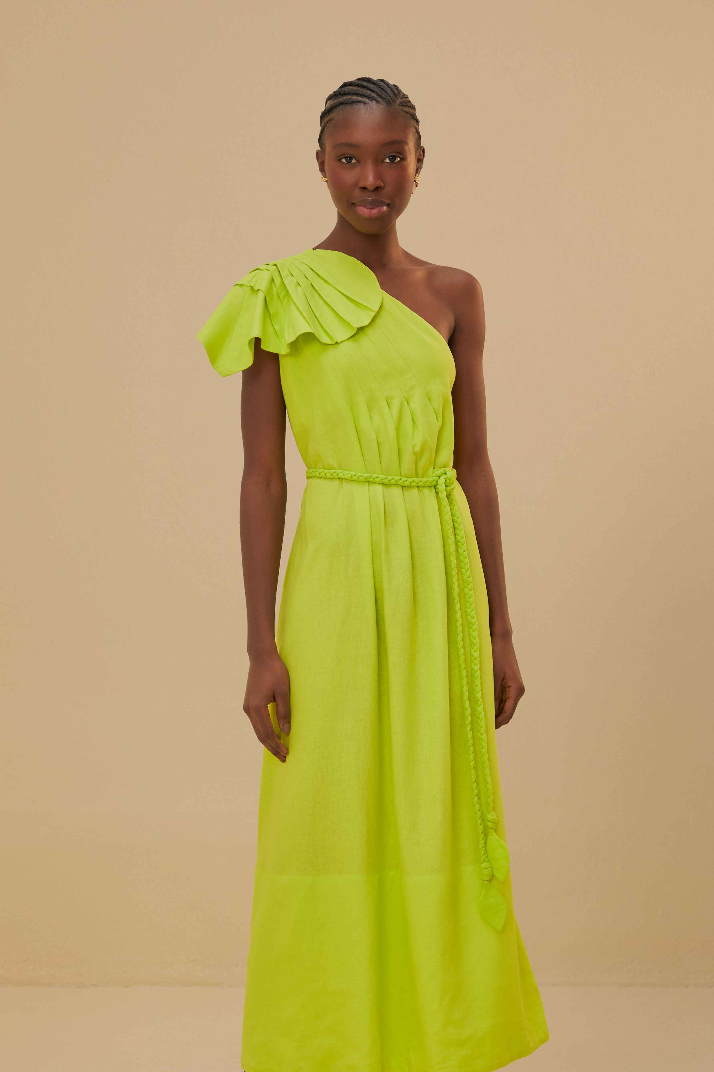 Green Leaf Maxi Dress | Farm Rio UK