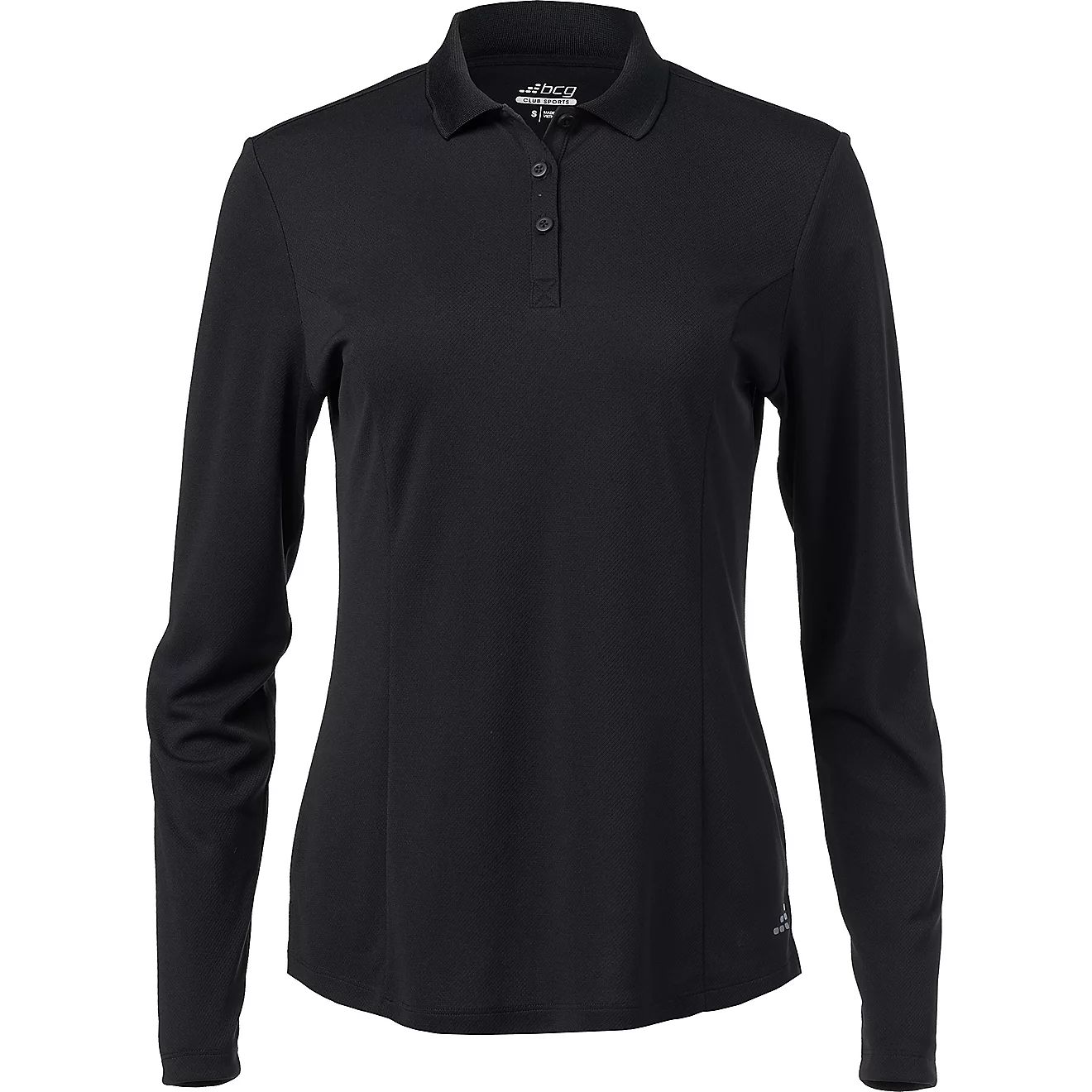 BCG Women's Club Sport Long Sleeve Polo Shirt | Academy | Academy Sports + Outdoors