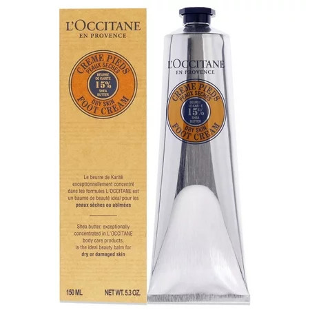 L\ Occitane Shea Butter Foot Cream Dry Skin 5.2 Oz | Walmart (US)