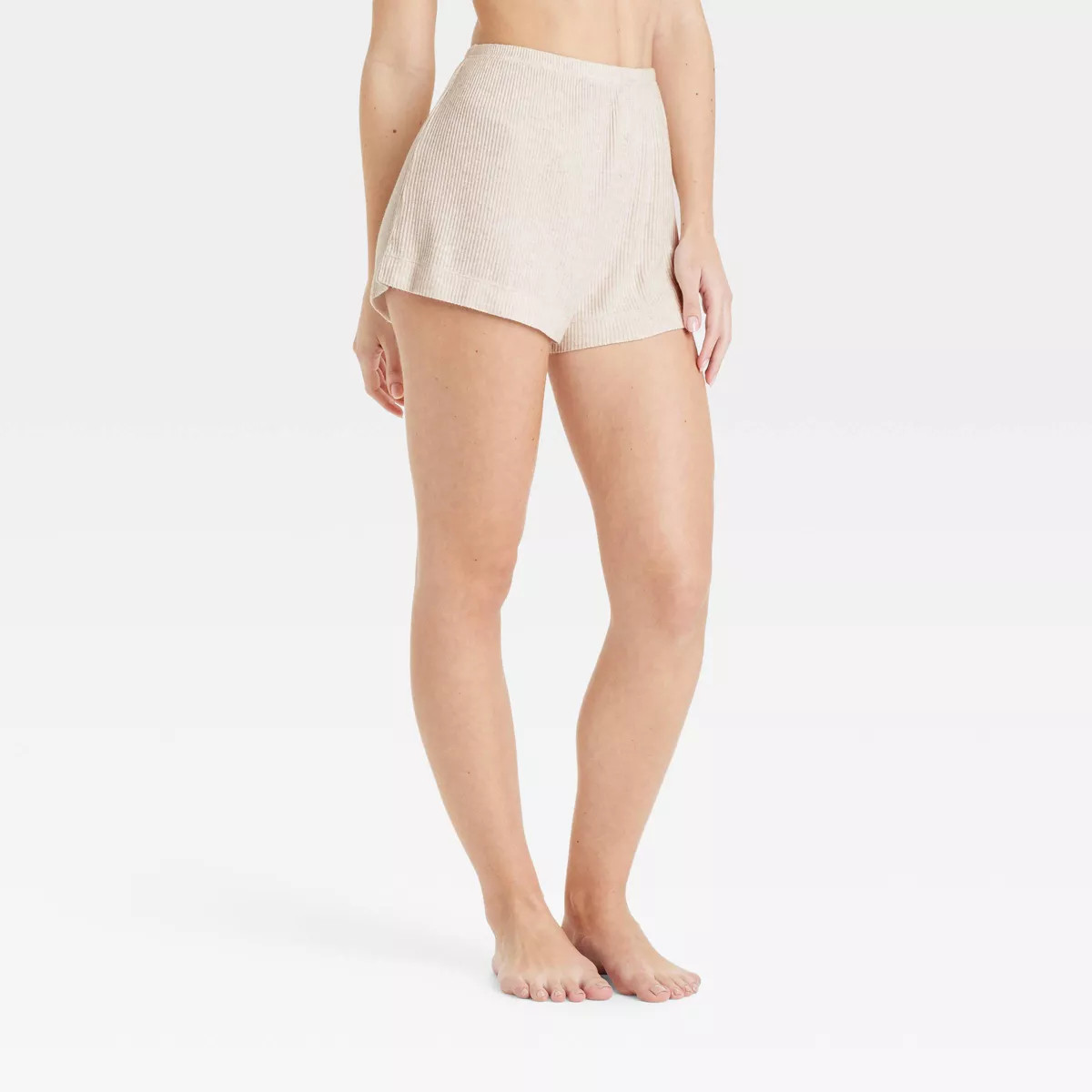 Women's Cozy Ribbed Shorts - Auden™ | Target
