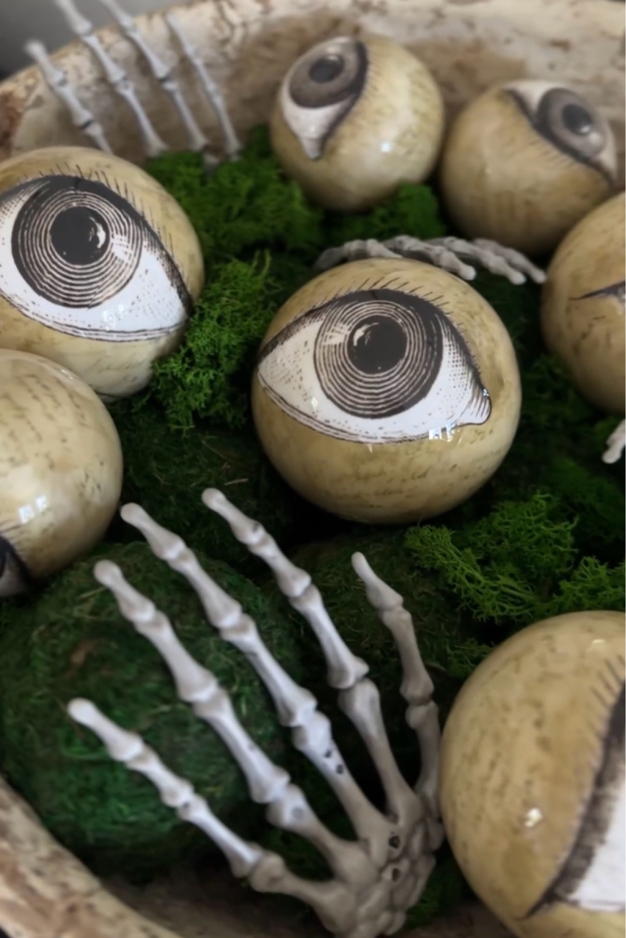 Grandin road eyeballs. Eyeball orbs set of 8

#LTKSeasonal #LTKHome #LTKFindsUnder50