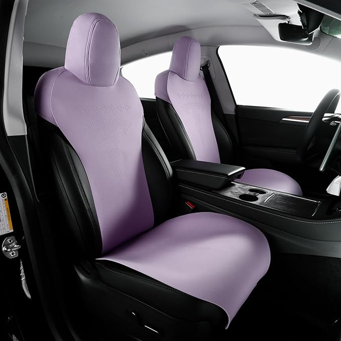 IKON MOTORSPORTS Seat Cover Cushions Compatible with 2020-2024 Tesla Model Y 5 Seats, Breathable ... | Amazon (US)