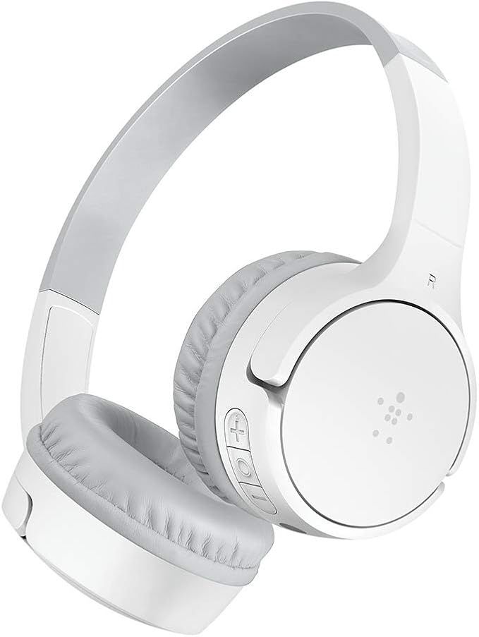 Belkin SoundForm Mini Kids Bluetooth 5.0 Wireless Headphones with Built in Microphone - On Ear He... | Amazon (US)