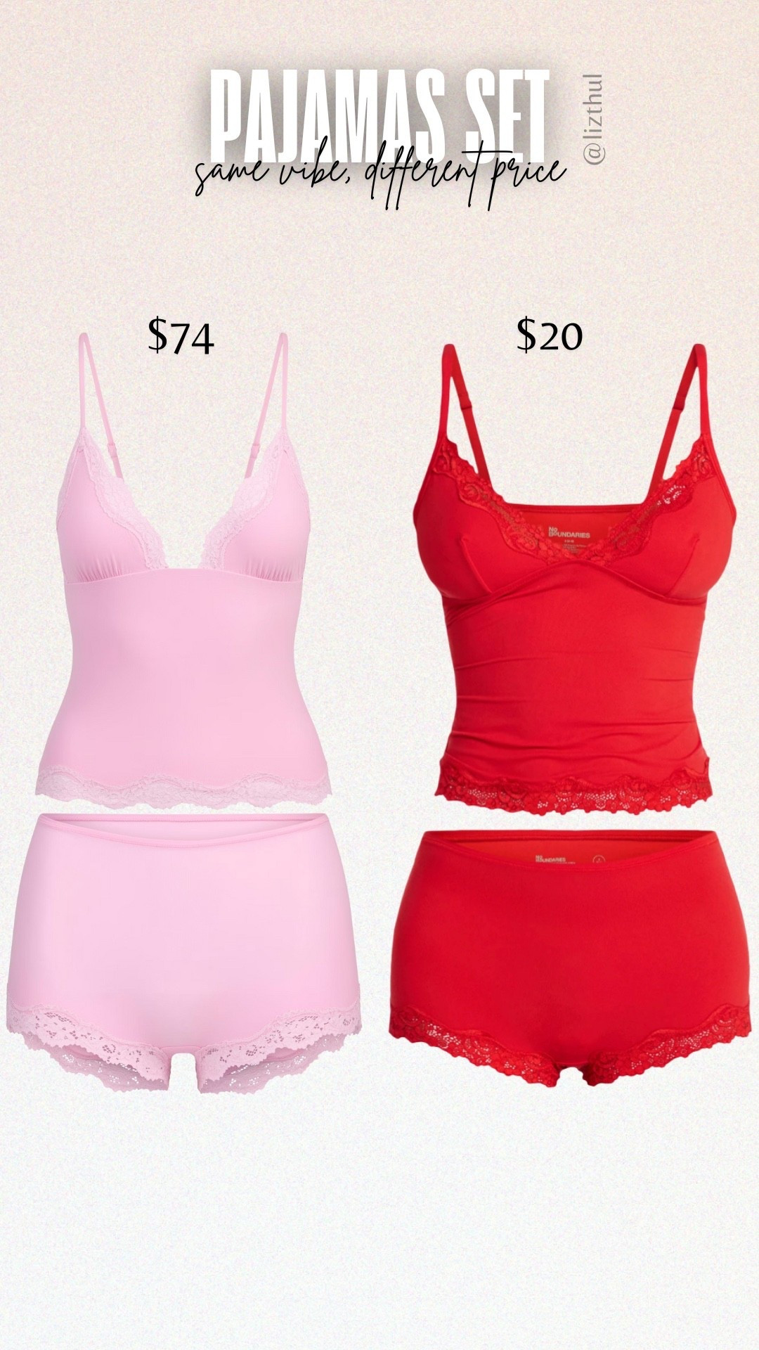 Super stretchy, soft pj set inspired by VDAY💕 I size up to an XL for comfort but my reg L is just fine too!

#LTKValentine