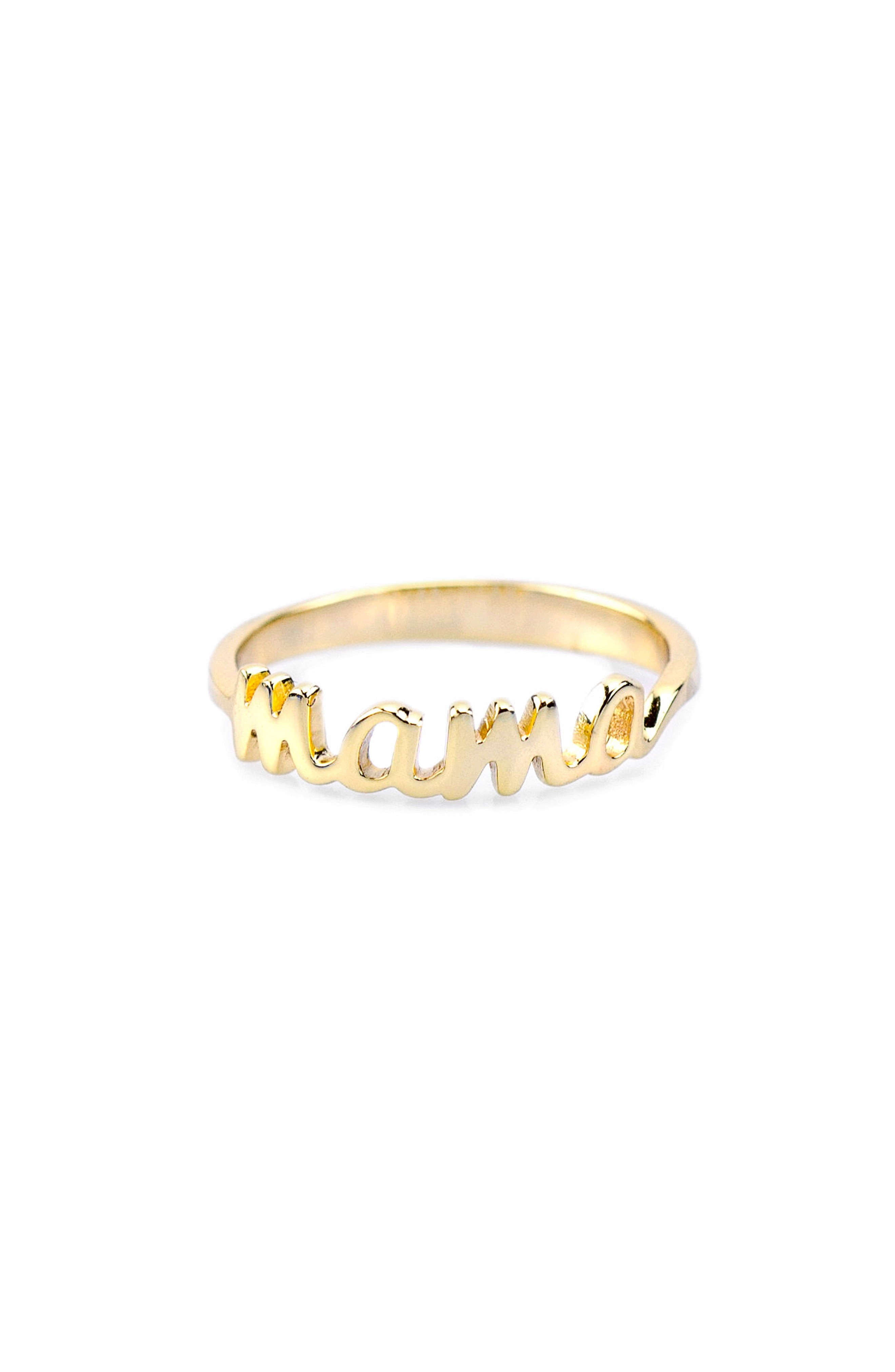 Mama Script Ring | Nordstrom