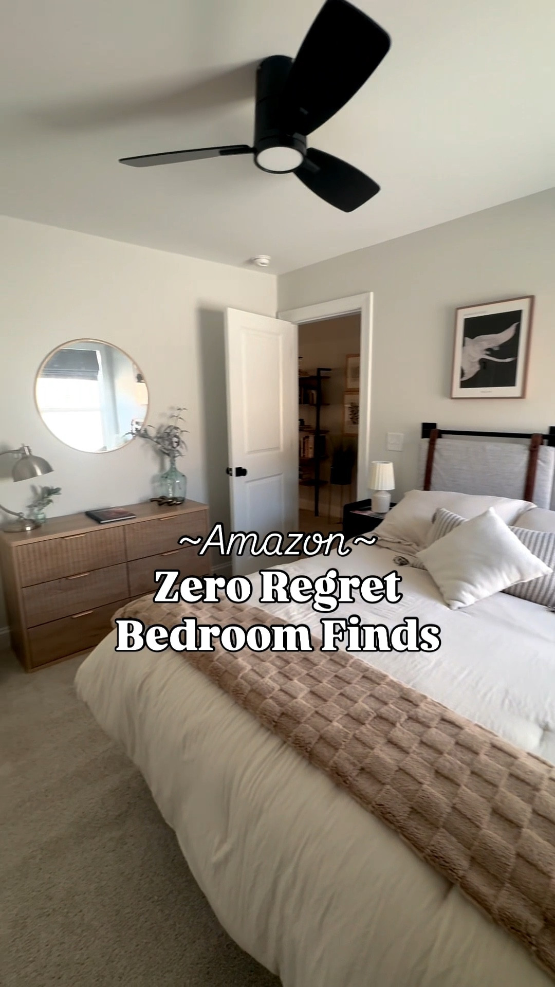 Cozy neutral bedroom with all the amenities. #modernbedroom#bedroomdecor #beddingset #nightstands #fluteddresser

#LTKSaleAlert #LTKHome #LTKStyleTip