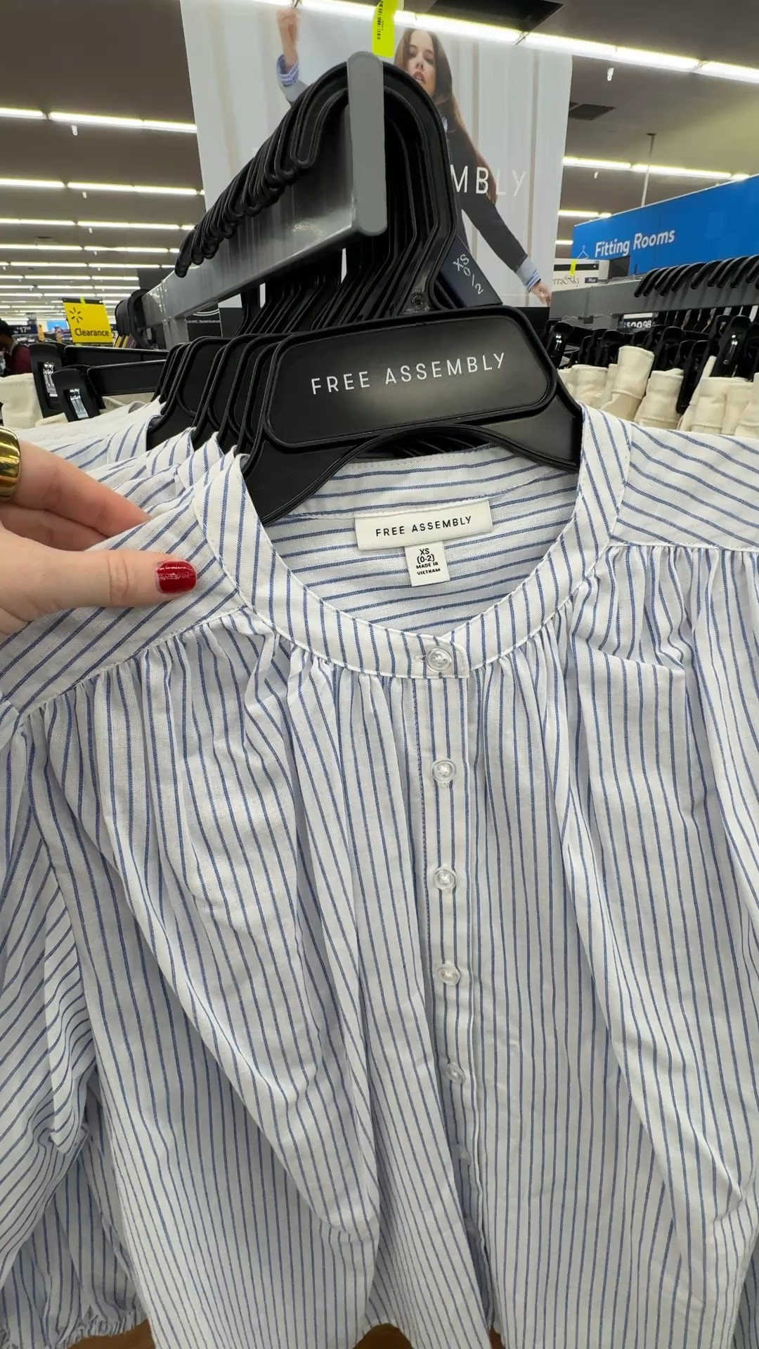 Striped blouse from Walmart!  

#LTKootd #LTKWorkwear