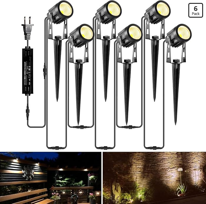 ALOVECO Landscape Lighting 1800LM 12V Low Voltage Landscape Lights Kit with Transformer and 69FT ... | Amazon (US)