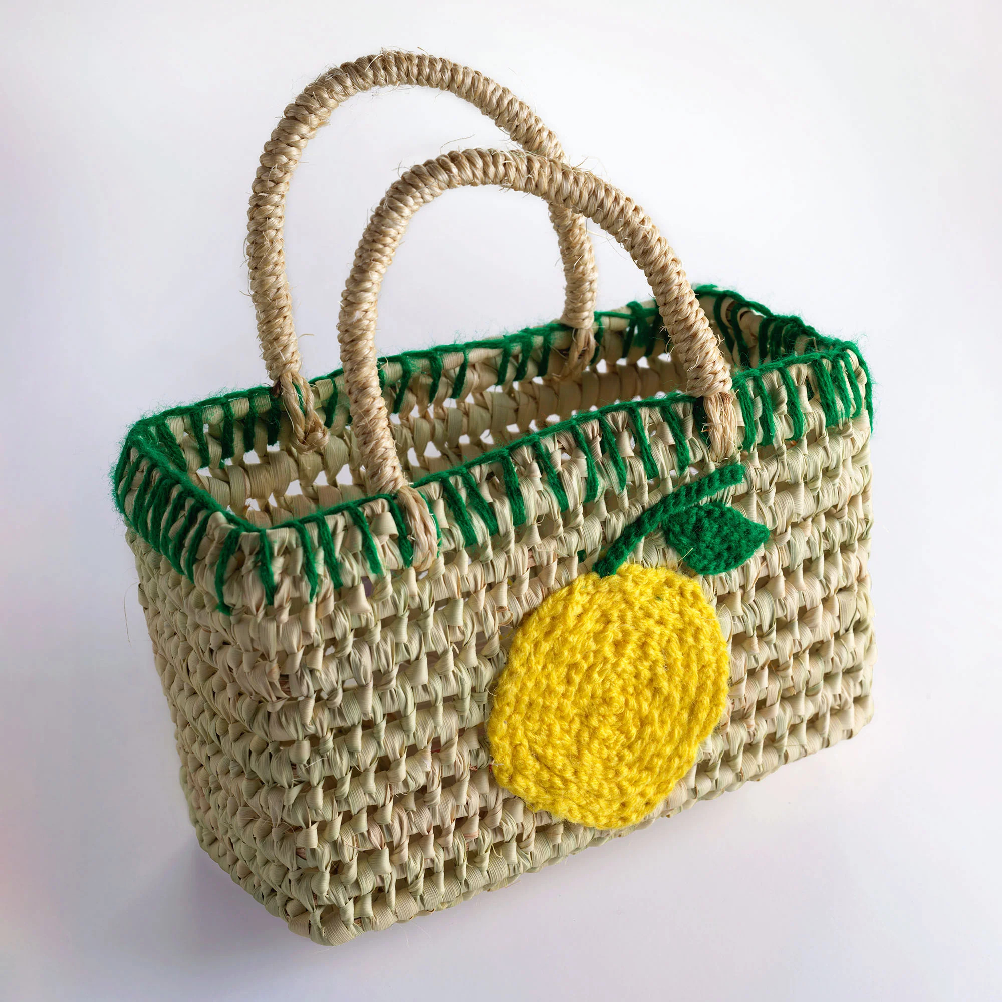 Lemon Mini Beach Bag | Rachel Riley