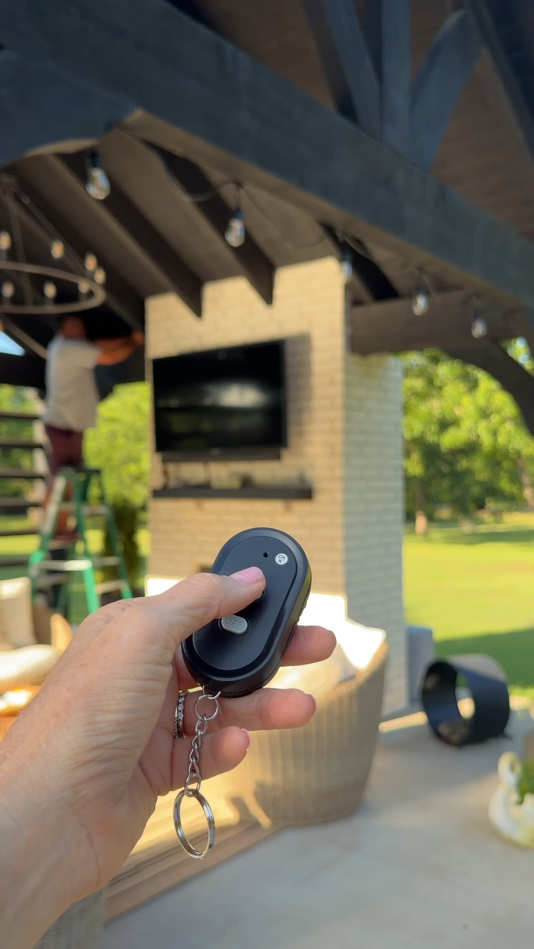 Outdoor lights with remote

#LTKOver40 #LTKHome