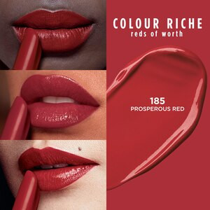 L'Oreal Paris Colour Riche Reds of Worth Satin Lipstick with Intense Color, Prosperous Red | CVS Health