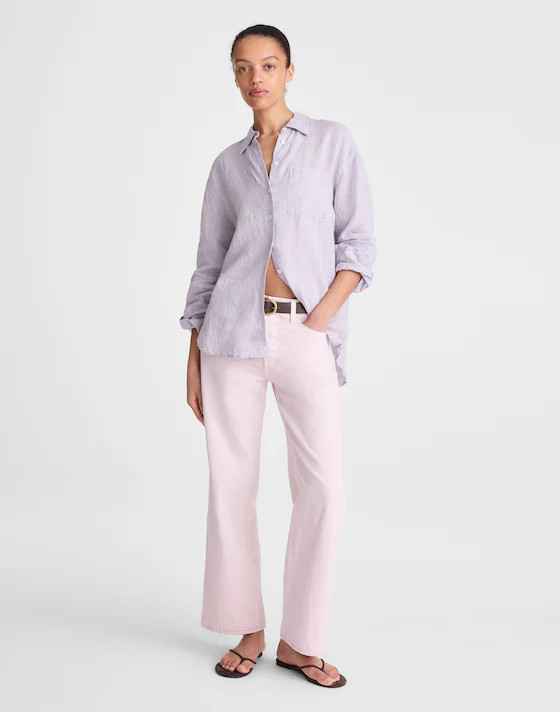The Easy Shirt in Linen | Madewell