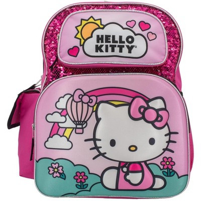 Hello Kitty Backpack for Girls, Sanrio Kawaii Bookbag, 16 Inch Anime School Bag with 3D Features | Target