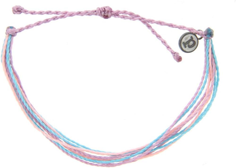 Pura Vida Jewelry Bracelets - 100% Waterproof and Handmade w/Coated Charm, Adjustable Band | Amazon (US)
