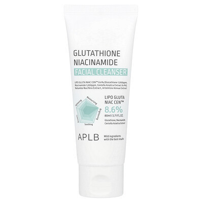 APLB, Glutathione Niacinamide, Facial Cleanser, 2.71 fl oz (80 ml) | iHerb