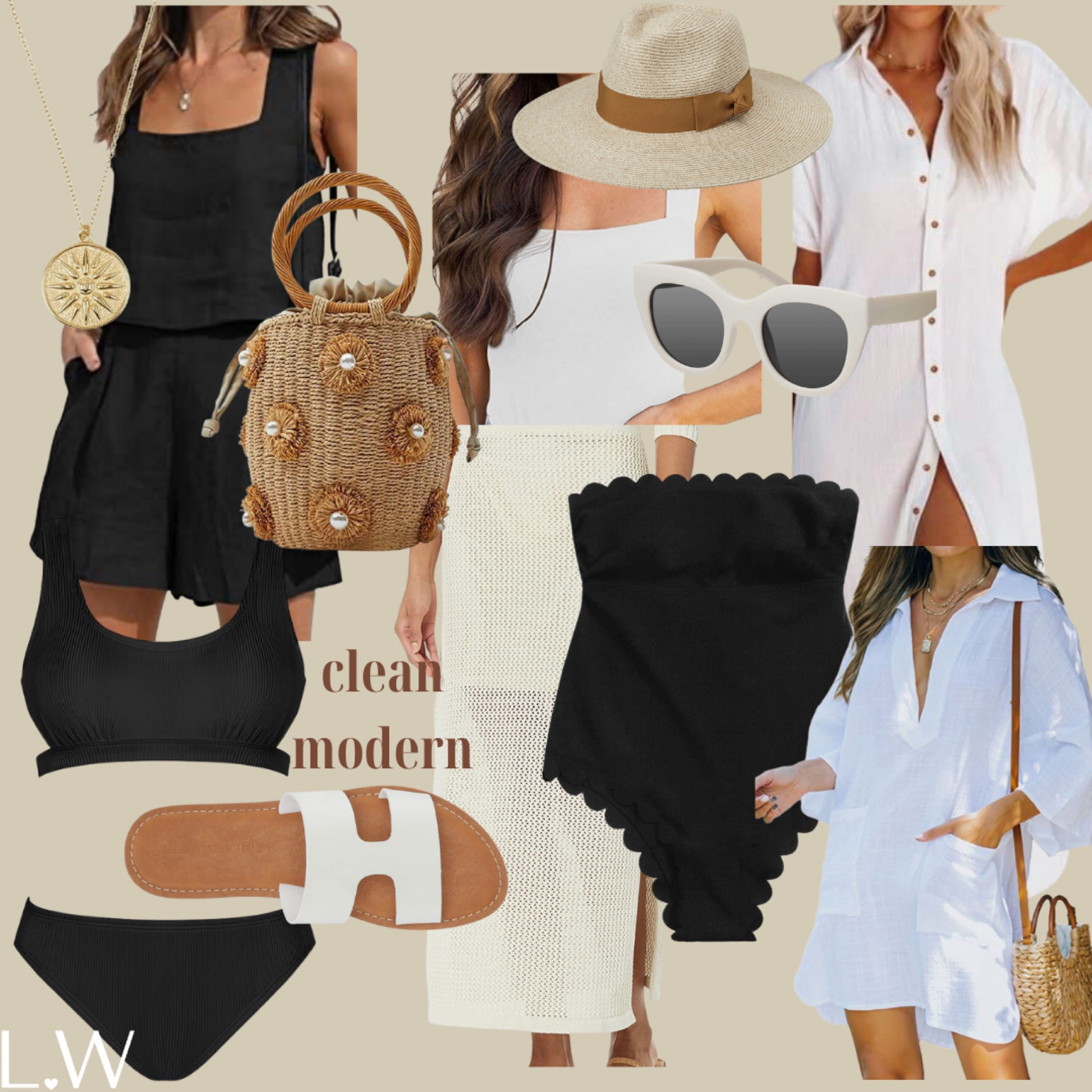 This or That Amazon Resort. See my clean modern favorites!