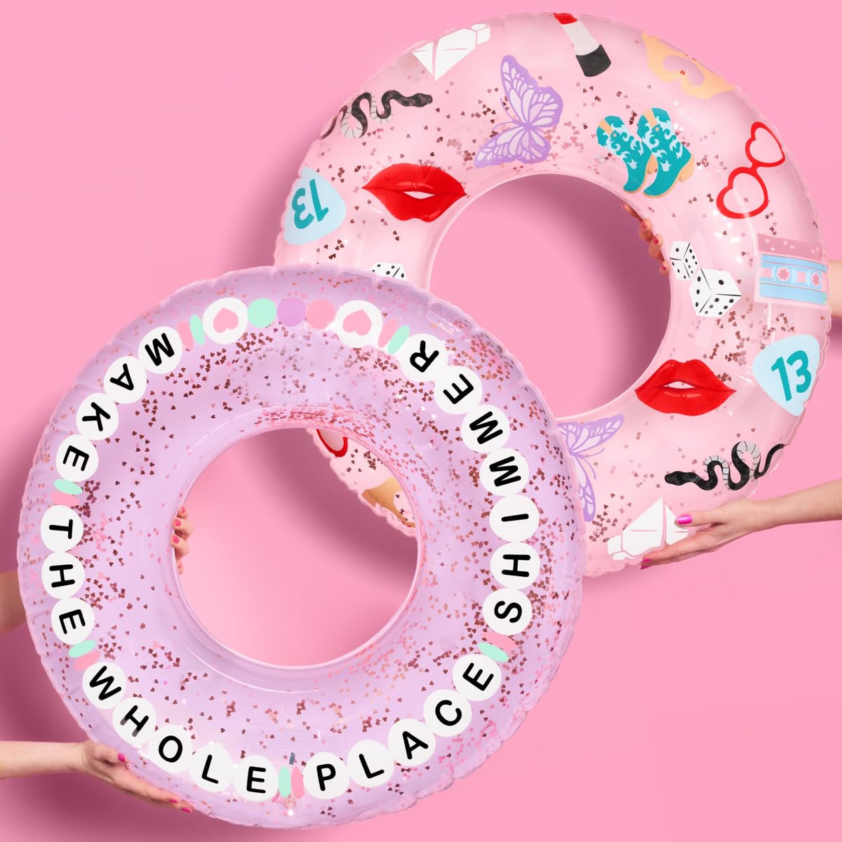 xo, Fetti ERAS Pool Floats, Set of 2 | Bachelorette Party Decorations, Beach Bridal Shower Suppli... | Amazon (US)