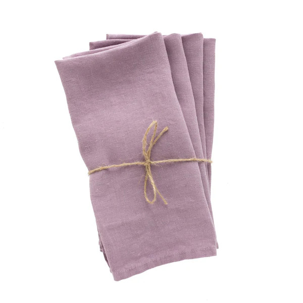 Linen Napkins (Set of 4), Lavande | The Avenue