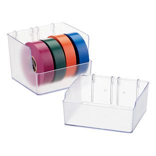 Elfa Utility Board Boxes | The Container Store