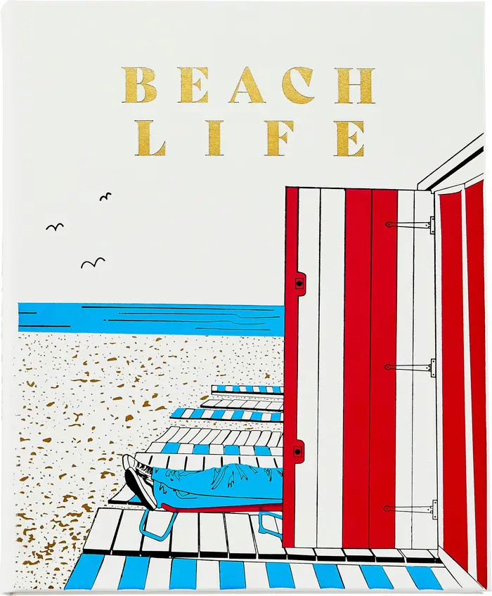 Graphic Image Beach Life Leather Coffee Table Book | Nordstrom | Nordstrom