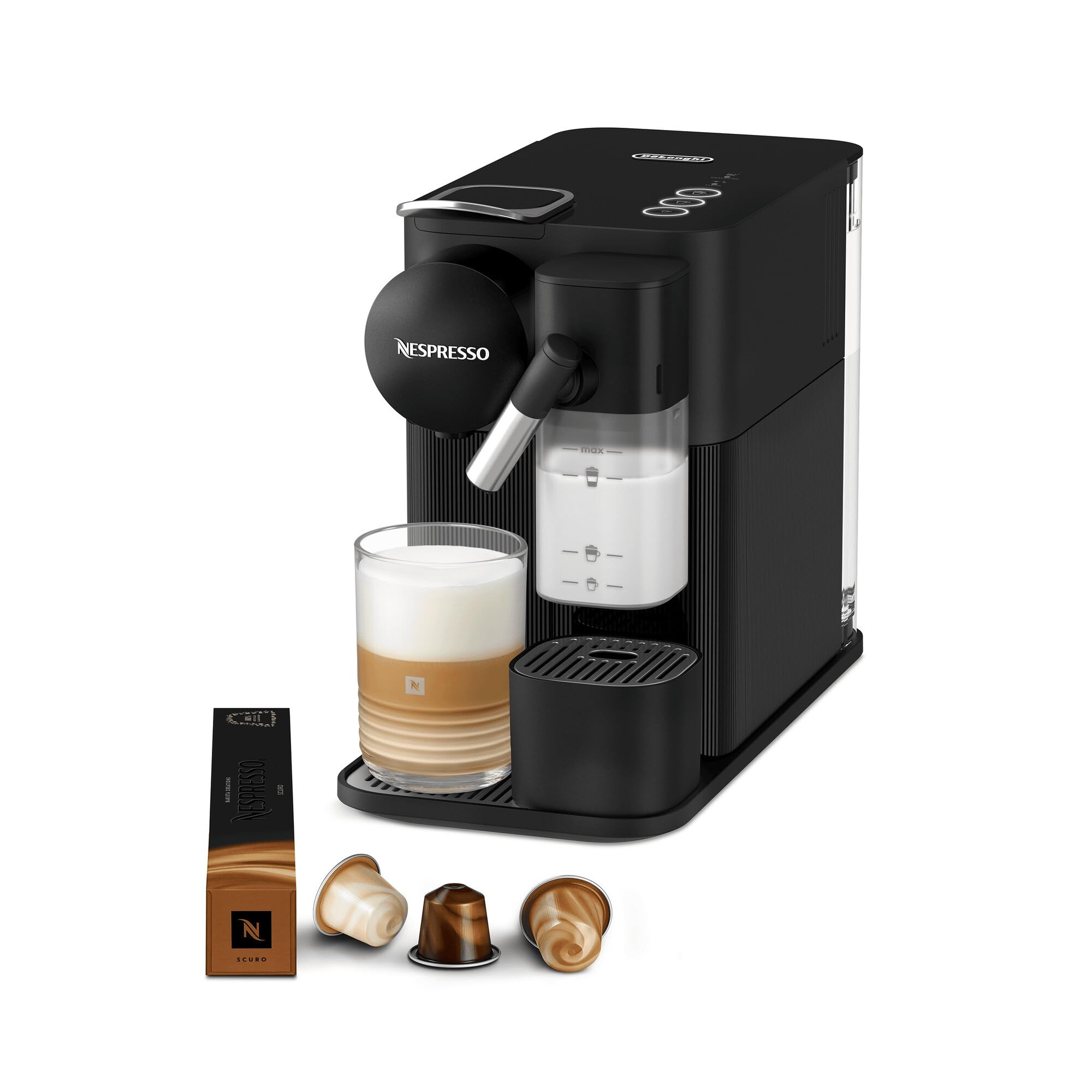 Nespresso Lattissima One Coffee Machine by De'Longhi for Original Coffee Pods, Latte, Cappuccino,... | Amazon (UK)