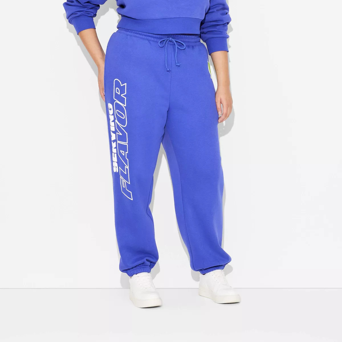 Adult Poppi Forever Icon Graphic Jogger Sweatpants - Purple 1X | Target